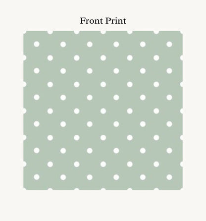 Sage Polka Dot