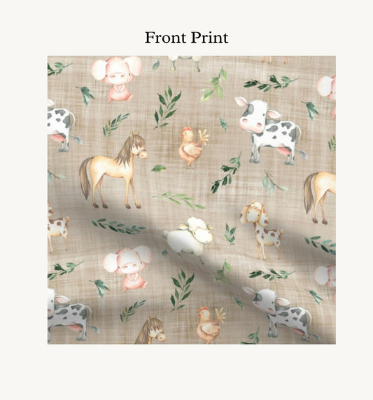 Farm Animals Linen