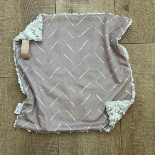 Taupe Herringbone Chevron