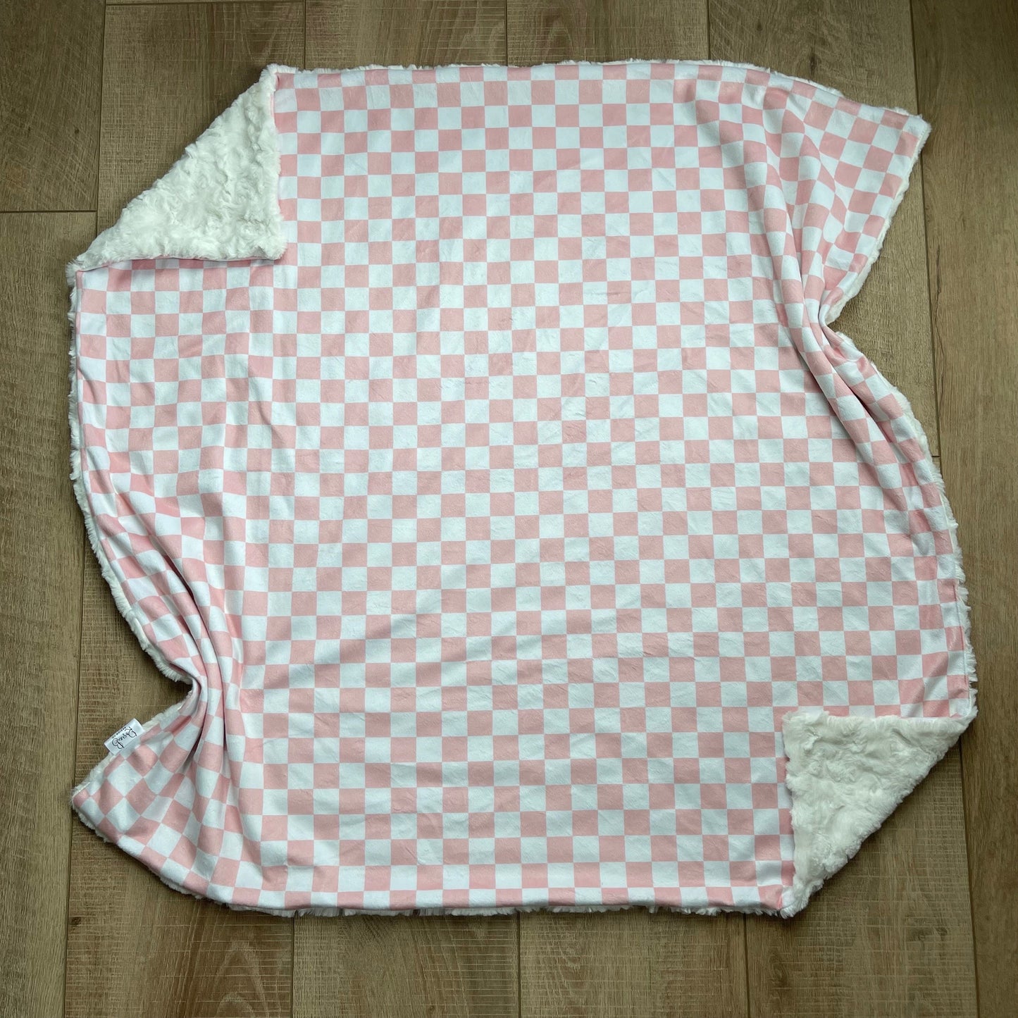 Pink Checkerboard