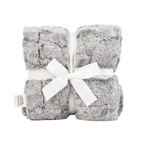 Signature 60" x 72" Luxe Cuddle® Blanket Heather Fog