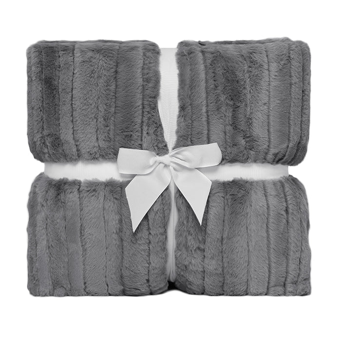Signature 60" x 72" Luxe Cuddle® Blanket Vienna Graphite