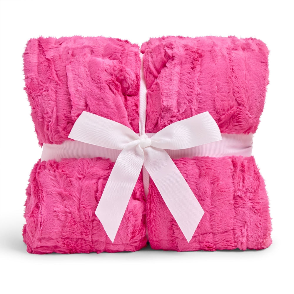 Signature 60" x 72" Luxe Cuddle® Blanket Willow Think Pink