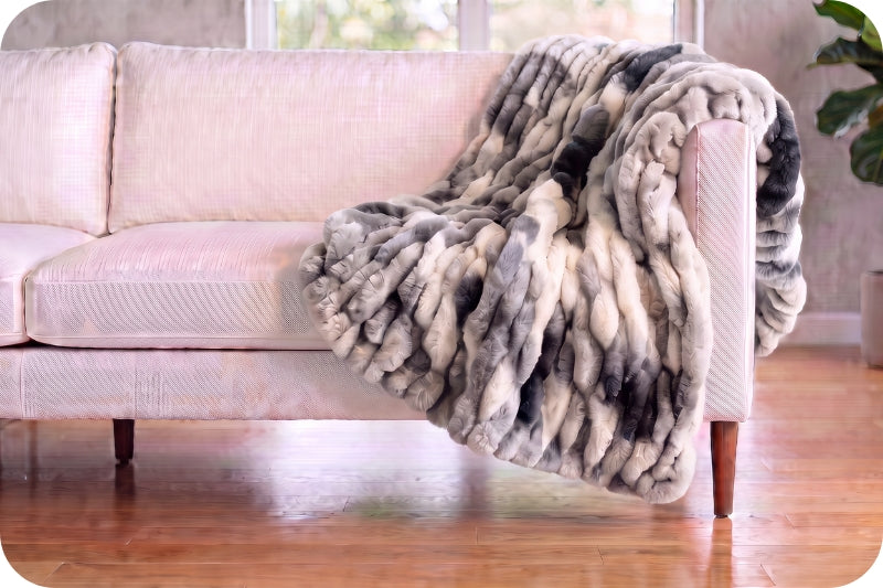 Luxe Cuddle® Blanket - Milan Pony Storm