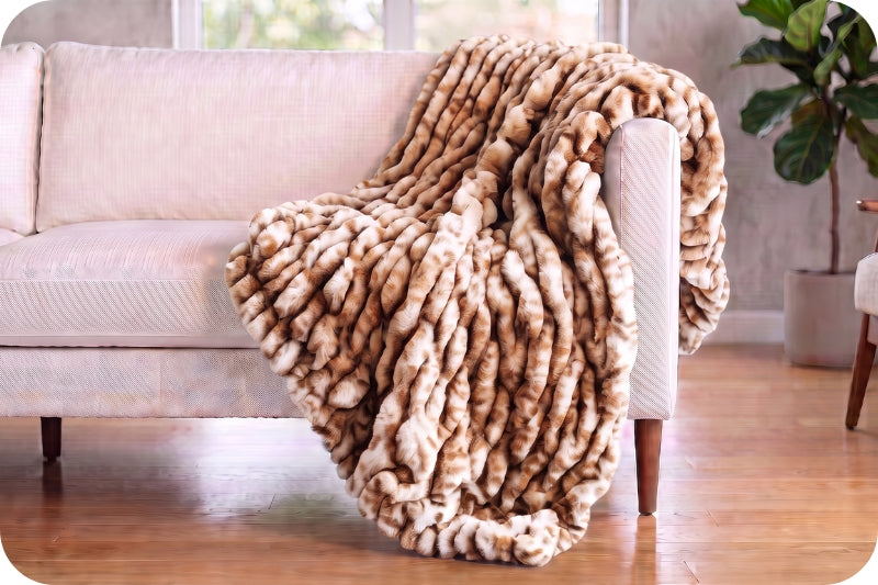 Luxe Cuddle® Blanket - Milan Cheetah Woodland