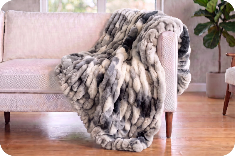 Luxe Cuddle® Blanket - Milan Pony Storm