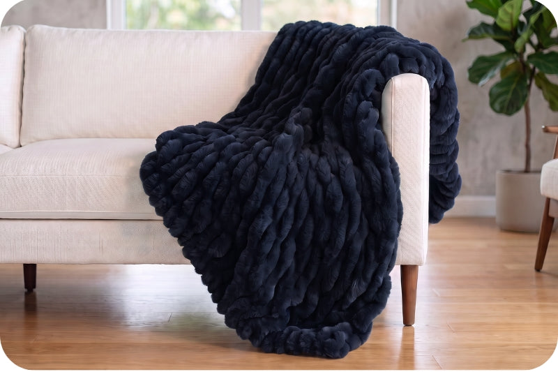Luxe Cuddle® Blanket - Milan Ink