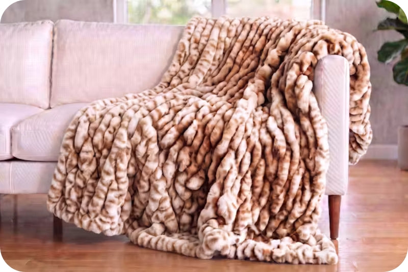 Luxe Cuddle® Blanket - Milan Cheetah Woodland